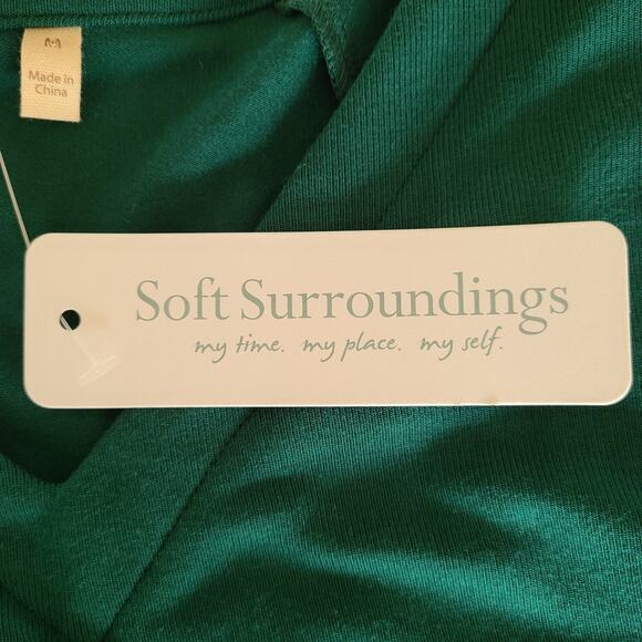 NWT Soft Surroundings Women Asymmetrical‎ Dress Medium Lagenlook Layered Art - Picture 9 of 13